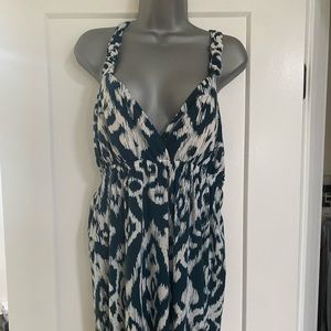 Racer back tribal summer dress